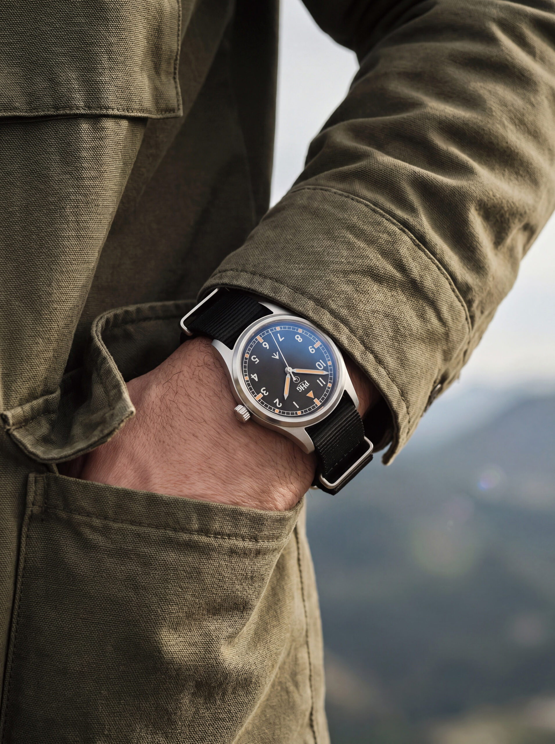 PHG 36mm on the wrist